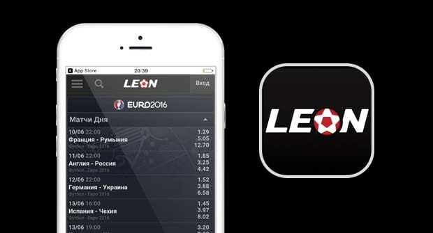 Мобильная версия Leonbet казино